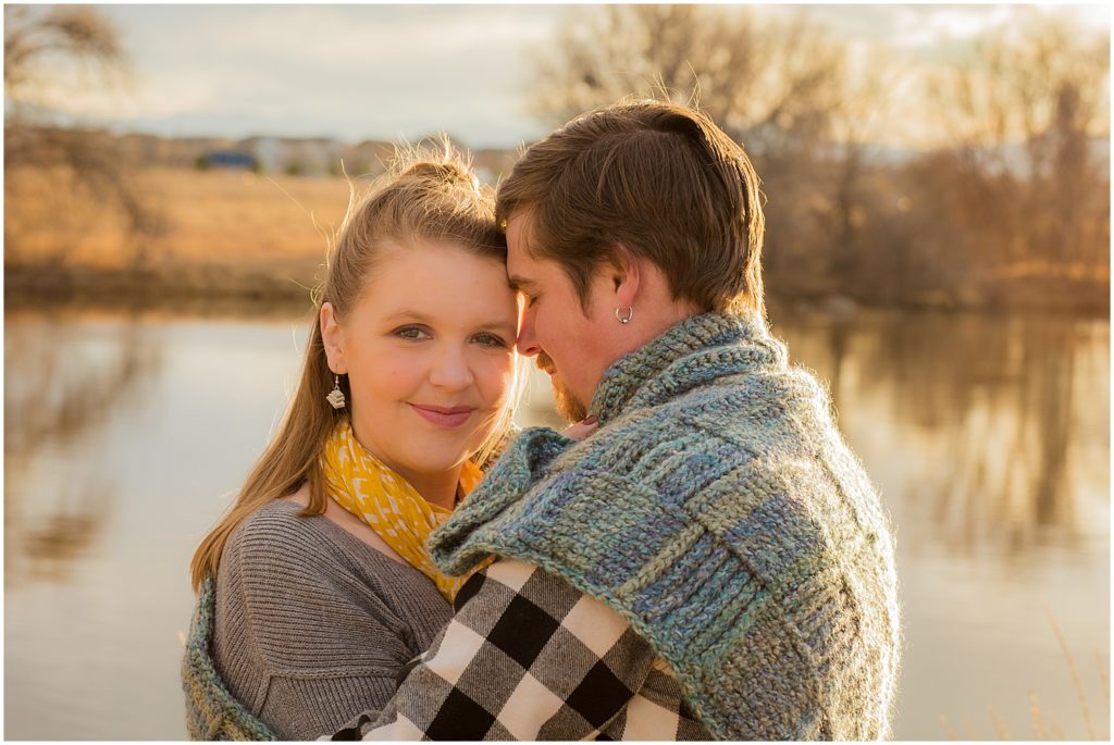 Broomfield Engagement Session, Broomfield Colorado Engagement Photographer. winter engagement session, colorado photographer, wedding photographer, outdoor photographer, engaged, save the date, sunset