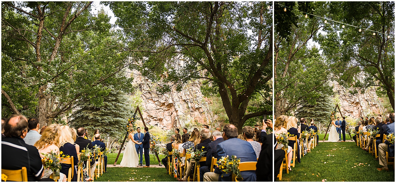 River Bend Outdoor Summer Wedding Photos, Lyons Colorado Photographer, colorado wedding photographer, wedding photographer, outdoor wedding style, lyons farmette, wedding details, wedding ceremony, mountain wedding